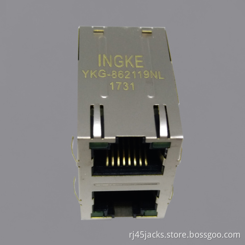 Ingke YKG-862119NL 100% Compatible 1840855-1 TE Industrial RJ45 connector jacks